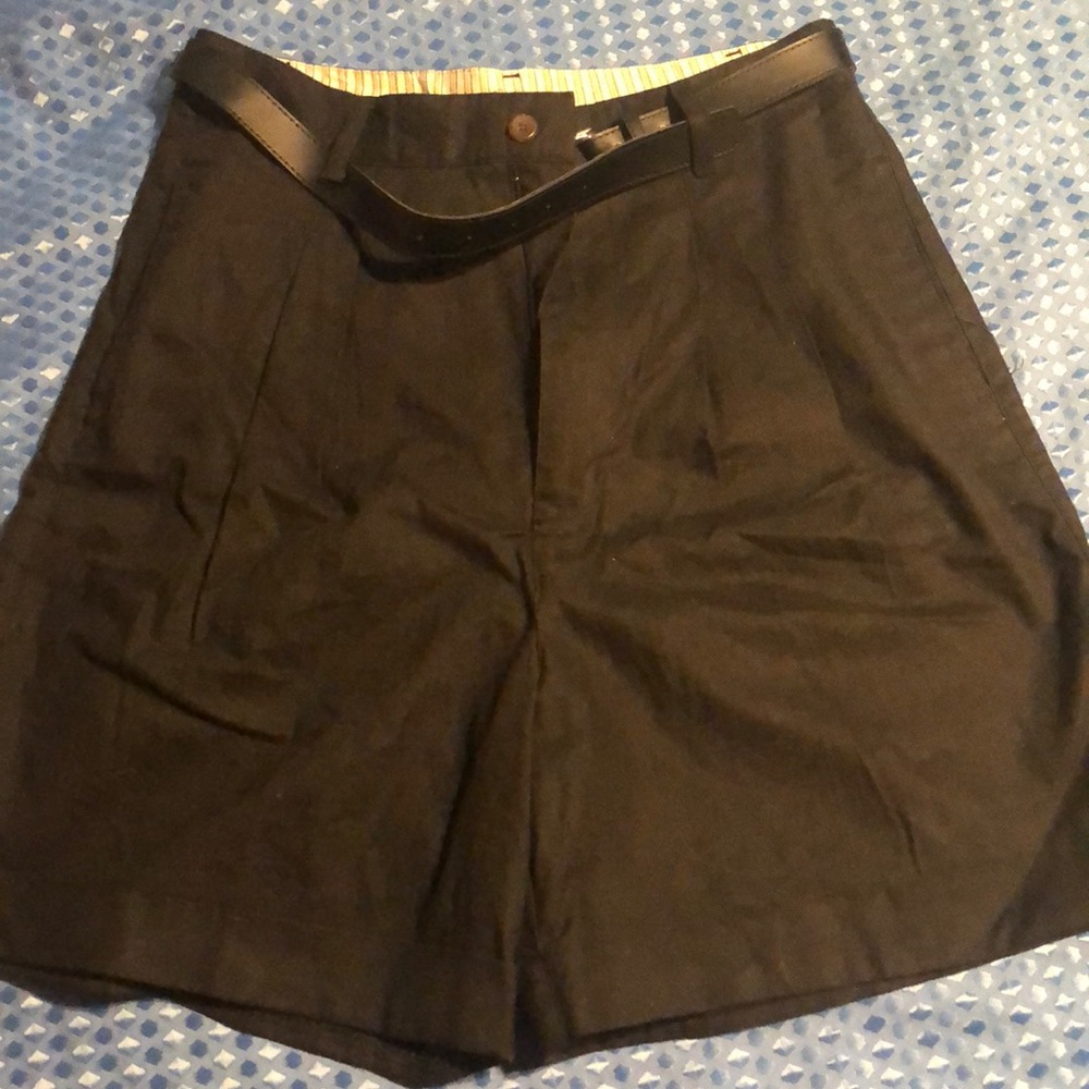 Black Liz Thomas shorts